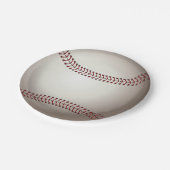 Ein Entwurf eines Soft Ball oder einer Base Pappteller (Schrägansicht)