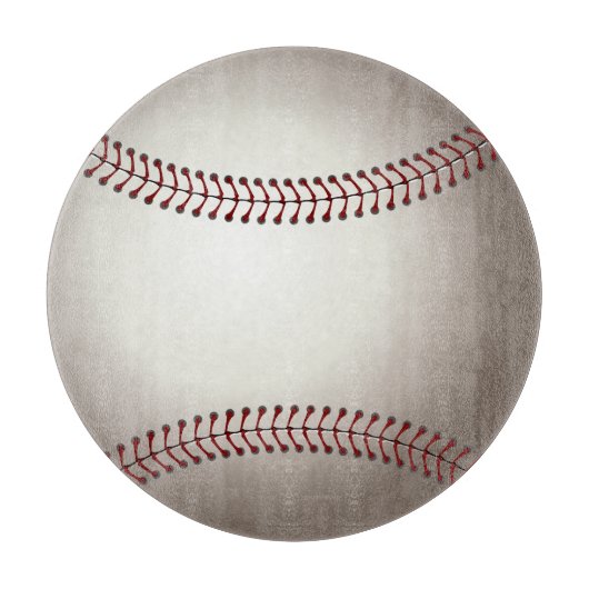 Ein Entwurf eines Soft Ball oder einer Base Schneidebrett (Vorderseite)