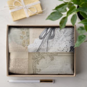 Ein Ephemera Oster-Serie-Design #14 Seidenpapier (Geschenk)