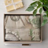 Ein Ephemera Oster-Serie Design #25 Seidenpapier (Geschenk)