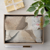 Ein Ephemera Oster-Serie-Design #2 Seidenpapier (Geschenk)