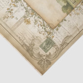 Ein Ephemera Oster-Serie-Design #3 Seidenpapier (Ausschnitt)