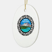 EIN EPIC LAND KERAMIK ORNAMENT (Links)