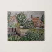 Ein Erbe in der historischen Stadt Sandwich Englan Puzzle (Horizontal)