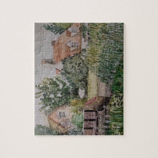 Ein Erbe in der historischen Stadt Sandwich Englan Puzzle (Vertikal)