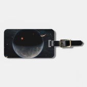 Ein erdähnlicher Planet, reich an Kohlenstoff und  Gepäckanhänger (Vorderseite horizontal)