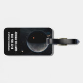 Ein erdähnlicher Planet, reich an Kohlenstoff und  Gepäckanhänger (Rückseite horizontal)