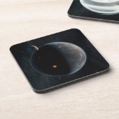 Ein erdähnlicher Planet, reich an Kohlenstoff und Getränkeuntersetzer (Linke Seite)