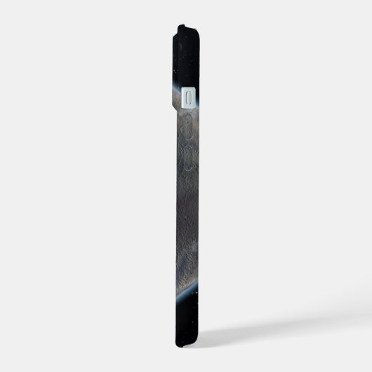 Ein erdähnlicher Planet, reich an Kohlenstoff und  iPhone 15 Hülle (Linke Seite)