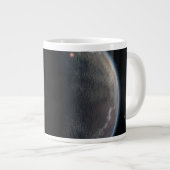 Ein erdähnlicher Planet, reich an Kohlenstoff und  Jumbo-Tasse (Vorderseite Rechts)