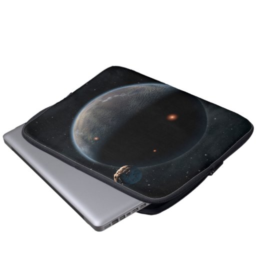 Ein erdähnlicher Planet, reich an Kohlenstoff und Laptopschutzhülle (Vorne Knopf)
