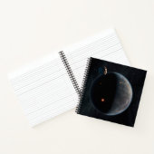 Ein erdähnlicher Planet, reich an Kohlenstoff und Notizblock (Innenseite)