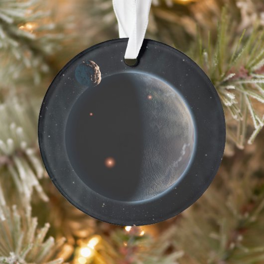 Ein erdähnlicher Planet, reich an Kohlenstoff und  Ornament (Baum)