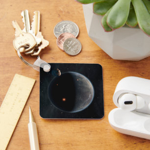 Ein erdähnlicher Planet, reich an Kohlenstoff und  Schlüsselanhänger