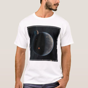 Ein erdähnlicher Planet, reich an Kohlenstoff und  T-Shirt