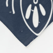 Ein erfahrener Seemann Fleecedecke (Ecke)