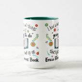 Ein Erica-Stevens-Buch Tasse (Zentrum)