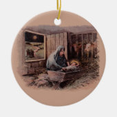 Ein Erlöser ist ein Geborener Weihnachtsschmuck (Vorne)