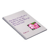 Ein ermutigendes Notebook Notizblock (Rechte Seite)