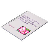 Ein ermutigendes Notebook Notizblock (Linke Seite)