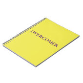 Ein ermutigendes Notebook Notizblock (Linke Seite)