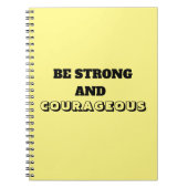 Ein ermutigendes Notebook Notizblock (Vorderseite)