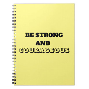 Ein ermutigendes Notebook Notizblock