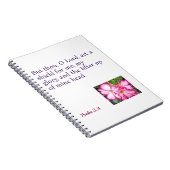 Ein ermutigendes Notebook Notizblock (Rechte Seite)