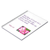Ein ermutigendes Notebook Notizblock (Linke Seite)