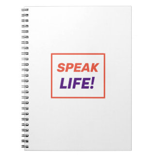 Ein ermutigendes Notebook Notizblock
