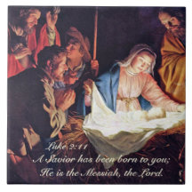 Ein Erretter wurde Geboren Luke 2, Weihnachtskripp