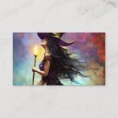 Ein erstaunlich realistisches Hexentriptych Visitenkarte (Vorderseite)