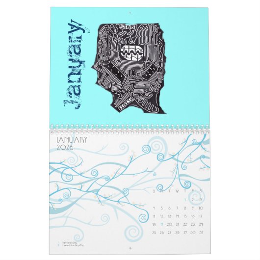 Ein erstaunlicher Kalender für ein erstaunliches (Jan 2026)