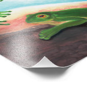 Ein erstaunlicher Lebenszyklus eines Frosches Fotodruck (Ecke)