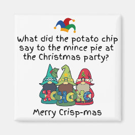 Ein erstaunlicher Weihnachts-Mince-Pie-Joke Magnet