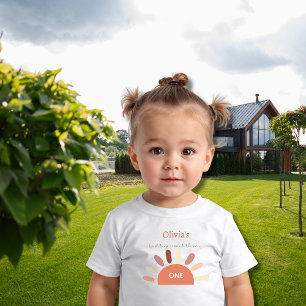 Ein erster Geburtstag - Erste Reise um die Sonne Baby T-shirt