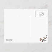 Ein Esel hat den mächtigsten Fußball Postkarte (Rückseite)