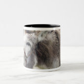Ein Esel Zweifarbige Tasse (Mittel)