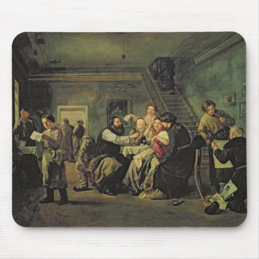 Ein essendes Haus, 1859 Mousepad (Vorne)