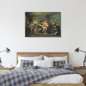 Ein Esshaus, 1859 Leinwanddruck (Insitu (Schlafzimmer))