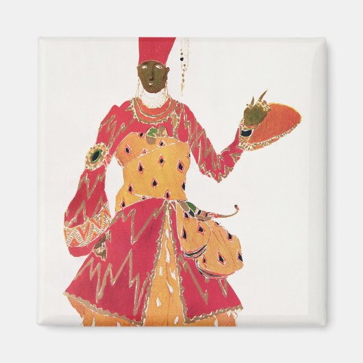 Ein Eunuch aus dem Ballett "Scheherazade" Magnet (Vorne)
