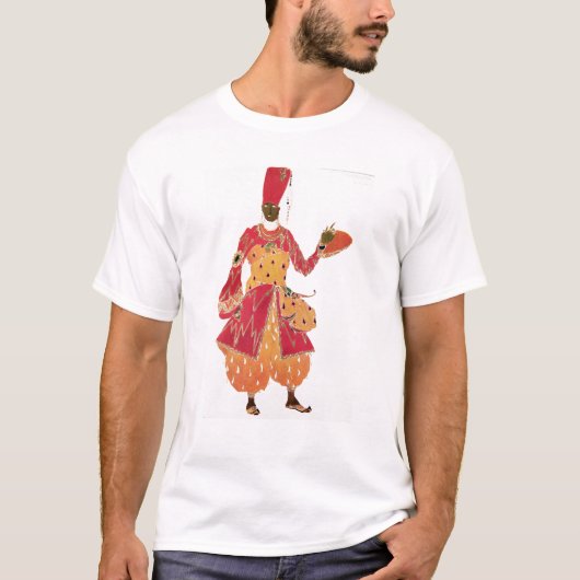 Ein Eunuch, vom Ballett 'Scheherazade T-Shirt (Vorderseite)
