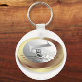 Ein Euro-Schlüsselanhänger Schlüsselanhänger (Vorderseite)