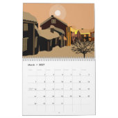Ein ewiger Winterkalender Kalender (Mär 2027)