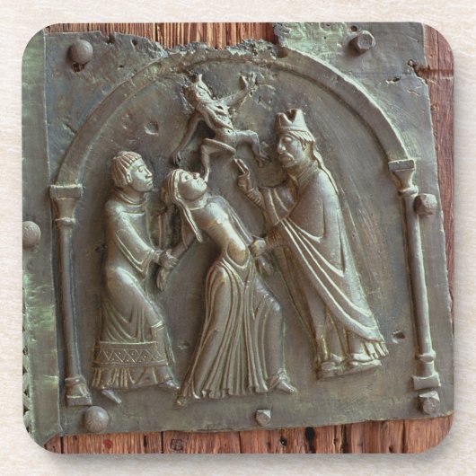 Ein Exorzismus, Platte von der rechten Tür, 12. Untersetzer (Vorderseite)