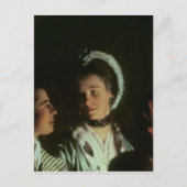 Ein Experiment an einem Vogel in der Luftpumpe, 17 Postkarte (Vorderseite)