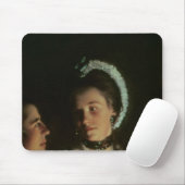 Ein Experiment auf einem Vogel in der Luftpumpe, Mousepad (Mit Mouse)