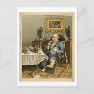 Ein exquisiter Geschmack mit einem erweiterten Ver Postkarte