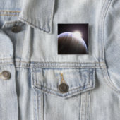 Ein extrasolarer Planet mit seinem Mutterstar Button (Beispiel)