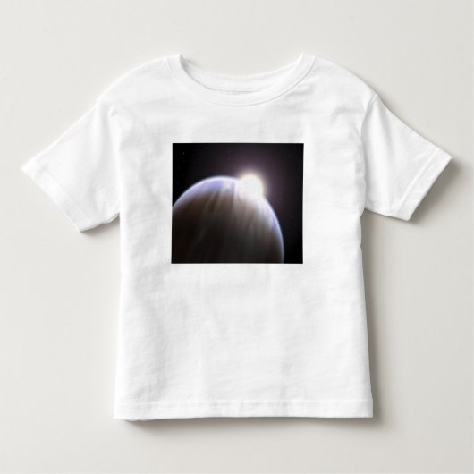 Ein extrasolarer Planet mit seinem Mutterstar Kleinkind T-shirt (Vorderseite)